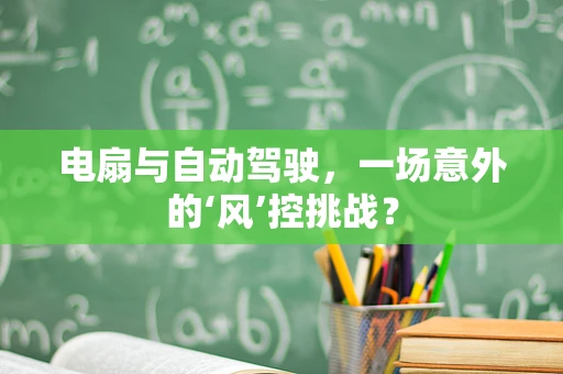 电扇与自动驾驶，一场意外的‘风’控挑战？