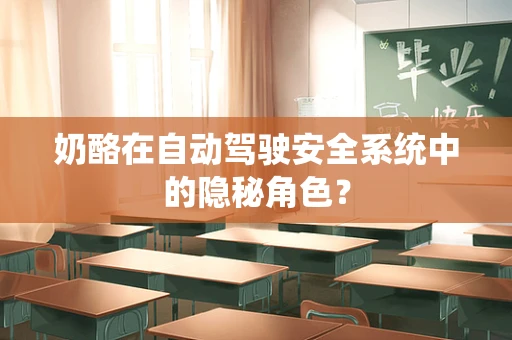 奶酪在自动驾驶安全系统中的隐秘角色？
