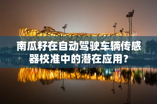 南瓜籽在自动驾驶车辆传感器校准中的潜在应用？