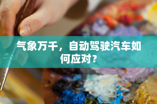 气象万千，自动驾驶汽车如何应对？