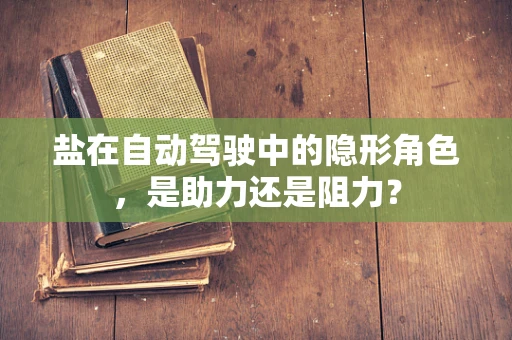 盐在自动驾驶中的隐形角色，是助力还是阻力？