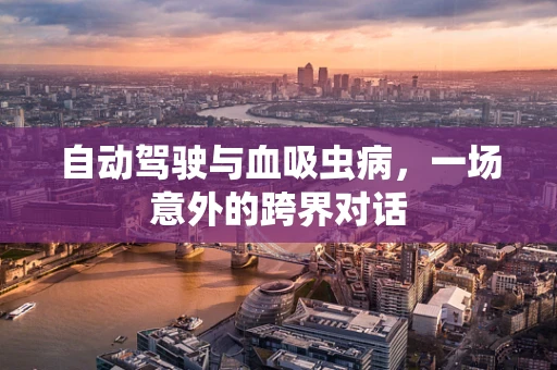 自动驾驶与血吸虫病，一场意外的跨界对话