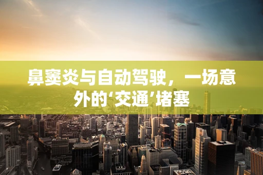 鼻窦炎与自动驾驶，一场意外的‘交通’堵塞