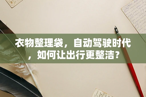 衣物整理袋，自动驾驶时代，如何让出行更整洁？
