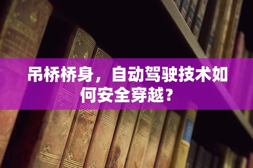 吊桥桥身，自动驾驶技术如何安全穿越？