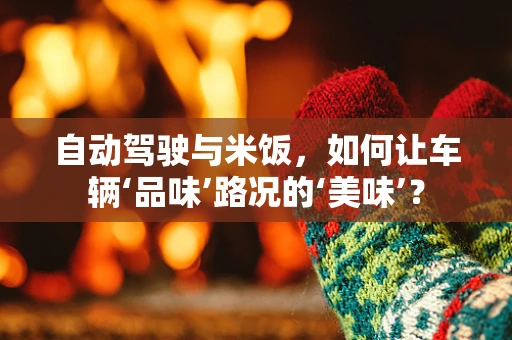 自动驾驶与米饭，如何让车辆‘品味’路况的‘美味’？