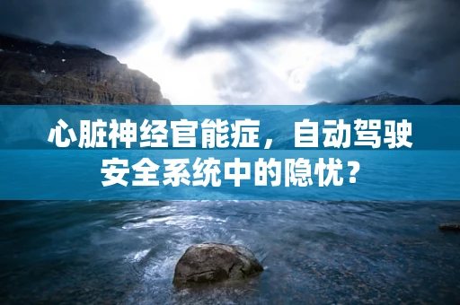 心脏神经官能症，自动驾驶安全系统中的隐忧？