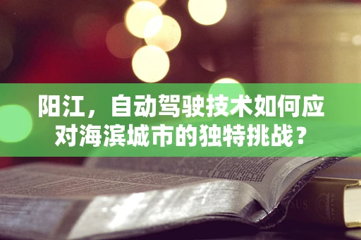 阳江，自动驾驶技术如何应对海滨城市的独特挑战？