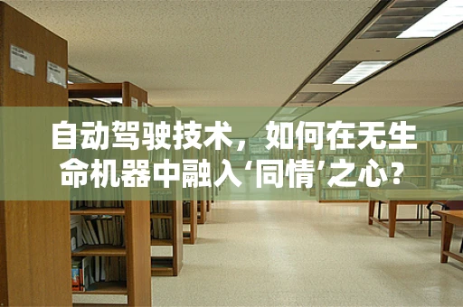 自动驾驶技术，如何在无生命机器中融入‘同情’之心？