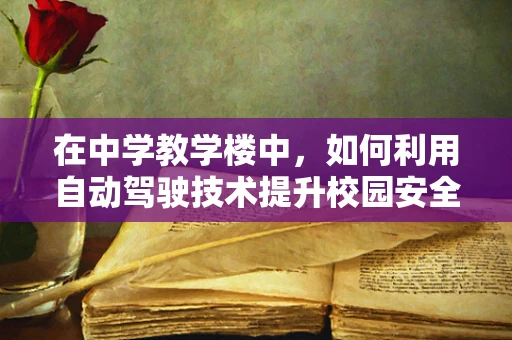 在中学教学楼中，如何利用自动驾驶技术提升校园安全与效率？