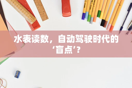 水表读数，自动驾驶时代的‘盲点’？