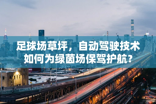 足球场草坪，自动驾驶技术如何为绿茵场保驾护航？