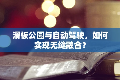 滑板公园与自动驾驶，如何实现无缝融合？