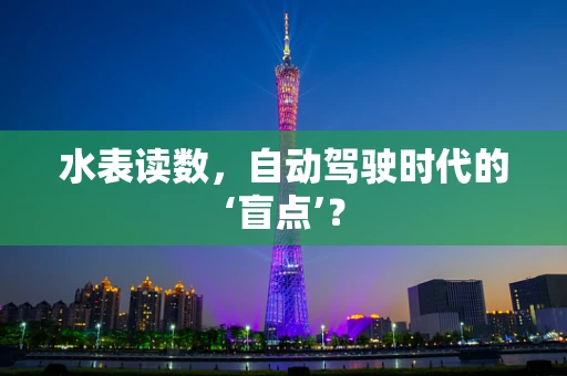 水表读数，自动驾驶时代的‘盲点’？
