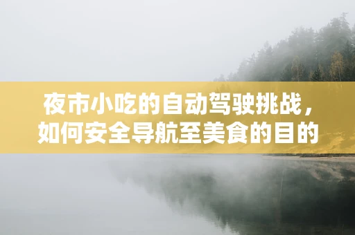 夜市小吃的自动驾驶挑战，如何安全导航至美食的目的地？