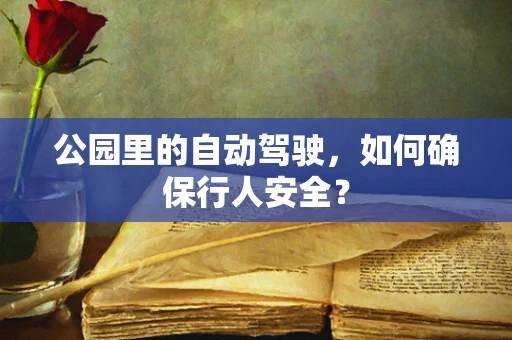 公园里的自动驾驶，如何确保行人安全？
