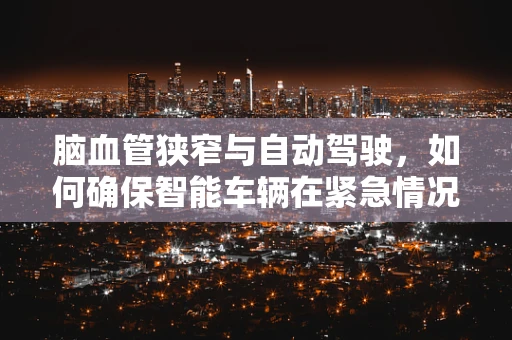 脑血管狭窄与自动驾驶，如何确保智能车辆在紧急情况下的安全避让？