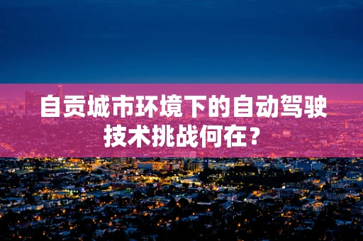 自贡城市环境下的自动驾驶技术挑战何在？