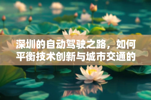 深圳的自动驾驶之路，如何平衡技术创新与城市交通的和谐共融？