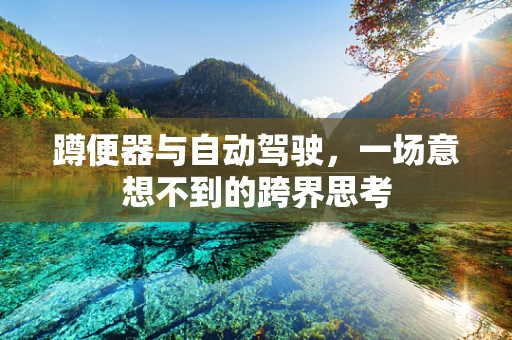 蹲便器与自动驾驶，一场意想不到的跨界思考