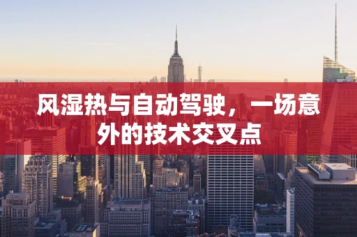 风湿热与自动驾驶，一场意外的技术交叉点