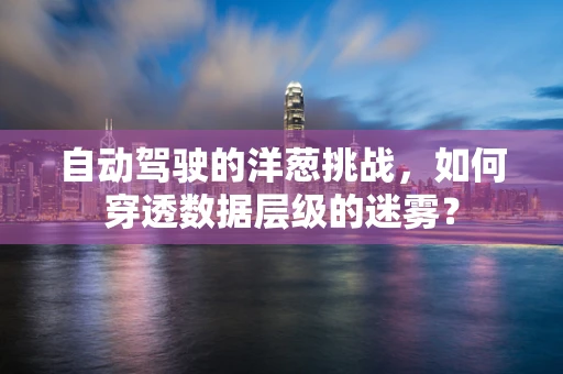自动驾驶的洋葱挑战，如何穿透数据层级的迷雾？