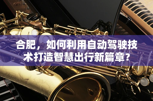 合肥，如何利用自动驾驶技术打造智慧出行新篇章？