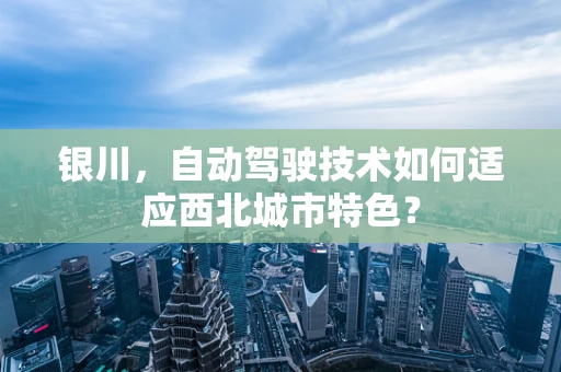 银川，自动驾驶技术如何适应西北城市特色？