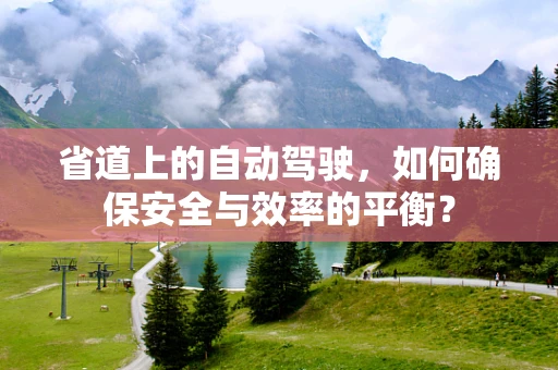 省道上的自动驾驶，如何确保安全与效率的平衡？