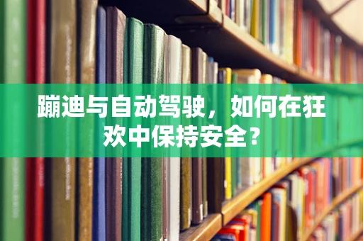 蹦迪与自动驾驶，如何在狂欢中保持安全？