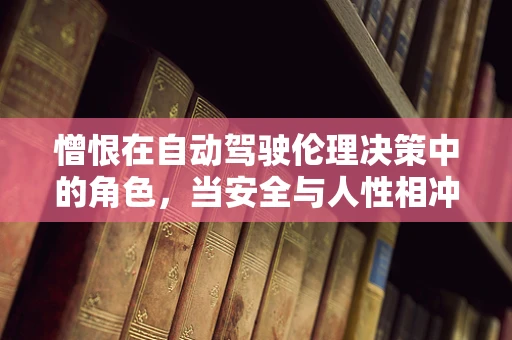 憎恨在自动驾驶伦理决策中的角色，当安全与人性相冲突时，机器该如何抉择？