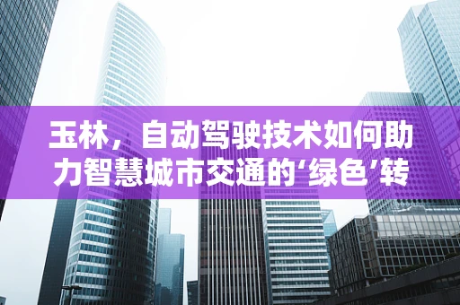 玉林，自动驾驶技术如何助力智慧城市交通的‘绿色’转型？