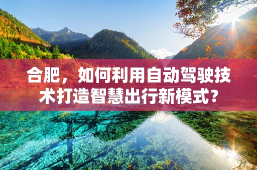 合肥，如何利用自动驾驶技术打造智慧出行新模式？