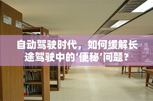自动驾驶时代，如何缓解长途驾驶中的‘便秘’问题？