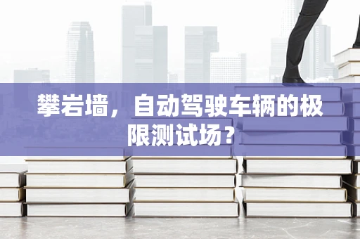 攀岩墙，自动驾驶车辆的极限测试场？