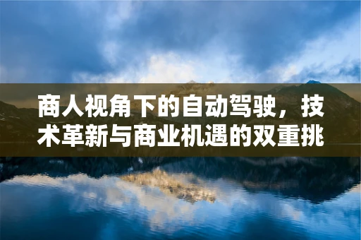 商人视角下的自动驾驶，技术革新与商业机遇的双重挑战？