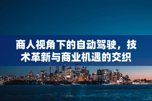 商人视角下的自动驾驶，技术革新与商业机遇的交织