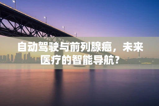 自动驾驶与前列腺癌，未来医疗的智能导航？