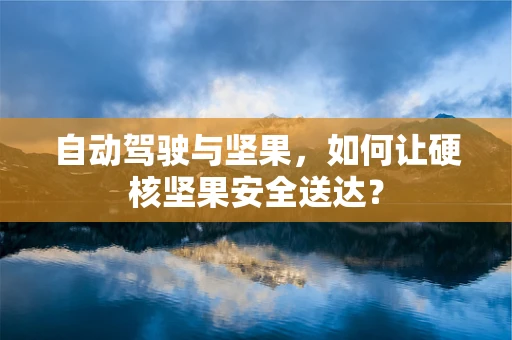 自动驾驶与坚果，如何让硬核坚果安全送达？