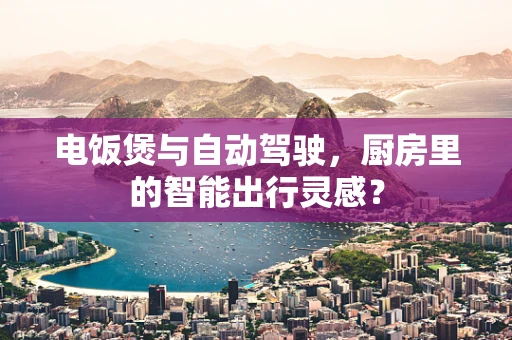 电饭煲与自动驾驶，厨房里的智能出行灵感？
