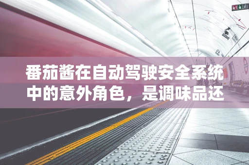 番茄酱在自动驾驶安全系统中的意外角色，是调味品还是安全守护者？