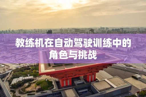 教练机在自动驾驶训练中的角色与挑战