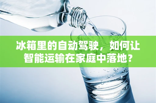 冰箱里的自动驾驶，如何让智能运输在家庭中落地？