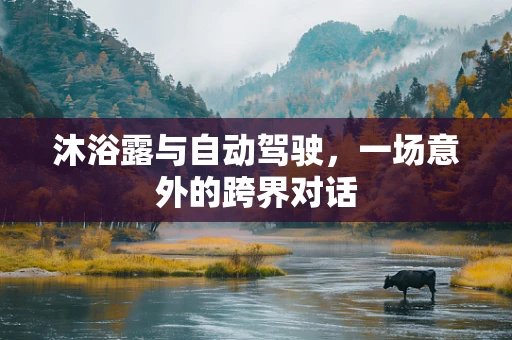沐浴露与自动驾驶，一场意外的跨界对话