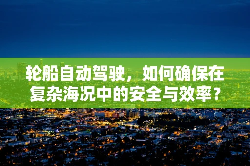 轮船自动驾驶，如何确保在复杂海况中的安全与效率？