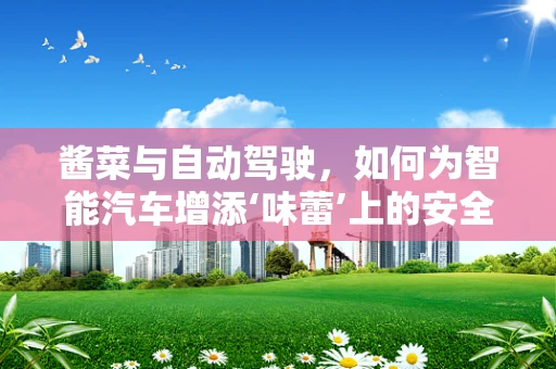 酱菜与自动驾驶，如何为智能汽车增添‘味蕾’上的安全？