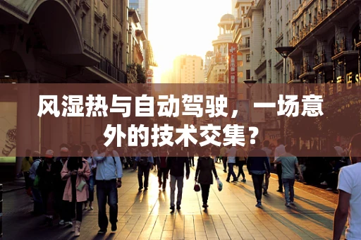 风湿热与自动驾驶，一场意外的技术交集？