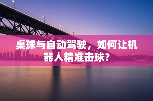 桌球与自动驾驶，如何让机器人精准击球？