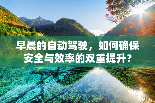 早晨的自动驾驶，如何确保安全与效率的双重提升？