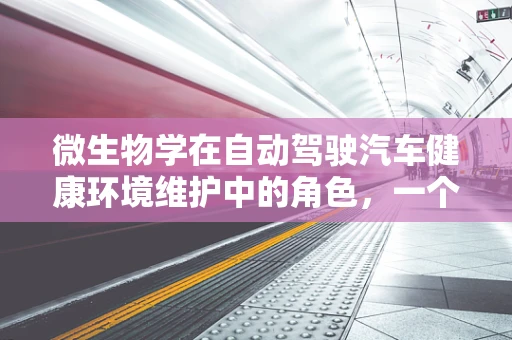 微生物学在自动驾驶汽车健康环境维护中的角色，一个未解之谜？